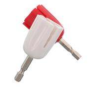 MAGICLULU 2pcs Electric String Winder Plug Metal Guitar String Changing Tools for Ukulele Classical Folk Guitar Quick Maintenance Red and White Compact Portable