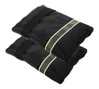 MAGICLULU 2pcs Faucet Protective Cover Winter Tap Protector for Outdoor Water Faucets Black 210d Oxford Cloth Good Insulation Effect Easy Installation for Snowy Days