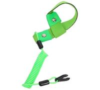 MAGICLULU 2pcs Floating Boat Kill Switch Lanyard Tether for Motorboats and High Visibility Safety Coiled Cord with Wrist Strap for Emergency Stop and Engine Cut-off Light Green