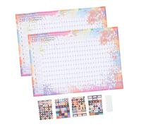MAGICLULU 2pcs Giant Wall Calendar Wall Planner Organizer Family Schedule Planner 2026 Hanging Calendar