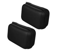 MAGICLULU 2pcs Guitar Effect Pedal Case Shockproof Waterproof Mini Pedal Board Travel Case with Eva and Metal Construction for Rehearsal and Outdoor Gigs