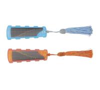 MAGICLULU 2pcs Guzheng Nail Pick Storage Boards with Wrapped Anti-lost Nail Cards Accessories for Guzheng and Pipa Playing Blue and Orange Set