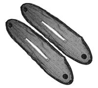MAGICLULU 2pcs Hair Bun Maker Tools for Women Black Fabric Material Elegant Style Small Elastic Hair Bands for Dancing and Parties