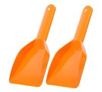 MAGICLULU 2pcs Heavy Duty Ice Spatula Efficient Frost Removal Tool for Freezer Refrigerator Car Snow Cleaning Durable Design with Hanging Storage for Ice Removal Tasks