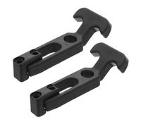MAGICLULU 2pcs Heavy Duty Rubber Toolbox Hasp with Adjustable T Handle Vibration Resistant Quick Release Draw Latch for Outdoor Equipment Tool Box Cooler Golf Cart and Engineering Machine