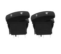 MAGICLULU 2pcs Horn Push Button Switch for Boat Marine Use, Water-resistant Plastic Material with Universal Compatibility, for Docking and Electric Boat Horns