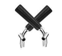 MAGICLULU 2pcs Ice Cream Machine Handle Lever Replacement Grip for Commercial and Restaurant Use, Plastic and Metal Material with Universal Compatibility and Easy Installation for Precise