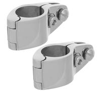 MAGICLULU 2pcs Inch Stainless Steel Boat Bimini Clamp with Corrosion Resistance and Seamless Integration for Deck Hardware and Boat Setup