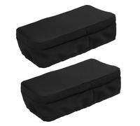 MAGICLULU 2pcs Knee Scooter Seat Pad Replacement Memory Foam Comfort and Ergonomic Contours, Polyester Knee Roller Cushion Covers for Hospital and Outpatient Rehabilitation Use
