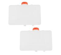 MAGICLULU 2pcs L Plastic Diesel Heater Fuel Tank for Rvs off Grid Heating Systems, Large Capacity 1.85 Gallon Fuel Reservoir No Drilling Installation, for Trailer and Campervan Use