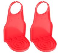 MAGICLULU 2pcs Laundry Cup Holder Drip Tray Catchers Plastic Drip Catching Design Accommodates Measuring Cups for Laundry Room