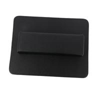 MAGICLULU 2Pcs Leather Hand Pillow Nail Arm Rest Cushion with Firm Support and Easy to Carry PU Leather Material for Nail Display and Personal Black Colour