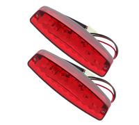 MAGICLULU 2pcs LED Tail Light for Atv and Off Road Motorcycles Instant Brake Signal Stop and Turn Rear Light for Dirt Bikes Compatible with Rv Truck Boat and Camper Accessories