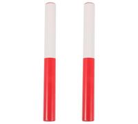 MAGICLULU 2pcs Lightweight Abs Track Relay Baton for Outdoor Race Team Sports, Boosts Motivation and Promotes Interactive Sports, for Students and Competition Practice