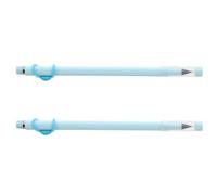 MAGICLULU 2pcs Magnetic Music Student Pencil with Adjustable Grip and Convenient Eraser, Blue Magnet Pencil for Classroom Use and Metal Surfaces, for Practice Rooms and Sheet Music Notes