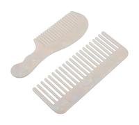 MAGICLULU 2pcs Mermaid Acetate Comb Portable Hair Styling Tool for Women Static Wide Tooth Comb for Curly Straight Hair Detangling