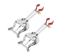 MAGICLULU 2pcs Metal Music Clip for Trumpet and Clarinet Portable Marching Band Lyre Holder with Wind and Vibration Resistance Firm Grip Sheet Music Stand for Outdoor Performances