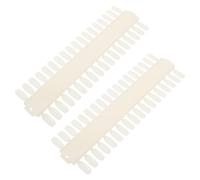 MAGICLULU 2PCS Nail Color Display Cards Tips Single-sided Nail Gel Card Palette for Professional Art Practice Natural Color Polish Sample Sticks for Home DIY