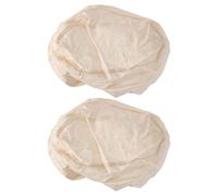 MAGICLULU 2PCS Oval Bread Basket Cloth Covers for Bakery Home Kitchen Reusable Dough Proofing Basket Liners for Oval Banneton Easy-clean Pastry Making Tools