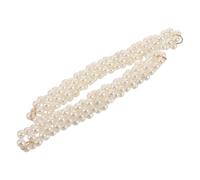 MAGICLULU 2pcs Pearl Shoe Decoration Charms for Women with Secure Grip and Playful Design, Plastic and Metal Materials, for DIY Shoes and Boot Accessories, Prevents Accidental Loss