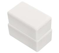 MAGICLULU 2pcs Plastic Electrical Boxes White Junction Box for Electronics Project Portable Amplifier Project Case Suitable for Electronic Engineering with Multi-functional Features