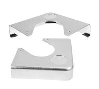 MAGICLULU 2pcs Pool Table Corner Guards with Chrome Corner Design, Resin Hard Plastic Material, Adds Stability and Convenience, Suitable for Billiard Tables in Game Rooms