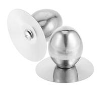 MAGICLULU 2Pcs Pot Lid Replacement Knob Universal Cookware Pot Lid Handle for Pan Skillet Casserole Kettle and Slow Cooker Covers Easy Install Kitchen Accessory