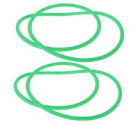 MAGICLULU 2pcs PU Polyurethane Dryer Drum Bearing Round Belt O Ring Seamless Design Low Noise Quiet Operation Easy Installation Compatible Clothes Dryer Parts