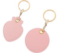 MAGICLULU 2pcs Pu RFID Key Fob Bag Keychain Structure Design, Protective Cover for Access Card Holder to Prevent Loss and Scratch, for Everyday Use