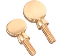 MAGICLULU 2pcs Sax Tightening Attach Screws Copper Lightweight Golden Saxophone Component Simple Elegant Craftsmanship Save Time and Efforts Not Easy to Deform Or Break for Musical