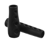 MAGICLULU 2pcs Scuba Regulator Hose Protector Set Black Flexible PVC Low and Mid Pressure Hose Guard Covers for Diving Equipment Maintenance and Underwater Protection