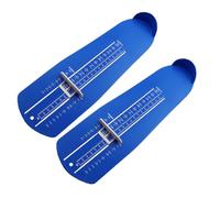 MAGICLULU 2pcs Shoe Foot Sizer Foot Measuring Ruler Lightweight Plastic Accurate Measurement for Men Women Shoe Stores Household Use
