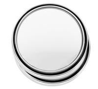 MAGICLULU 2pcs Side View Mirror Blind Spot Car Rearview Mirror round Silver with Reflective Frame Easy Installation Sleek Stylish Design for Automotive Safety