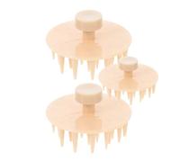 MAGICLULU 2pcs Silicone Head Washing Brush Scalp Massager Comb for Women Men, Dual-use Shampoo Brush with Soft Silicone Bristles for Deep Hair Cleaning and Itch Relief, Shower Hairbrush