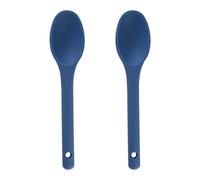 MAGICLULU 2pcs Silicone Soup Spoons Non-Stick Porridge Ladles Easy to Clean Sturdy Kitchen Utensils with Delicate Appearance for Family Kitchen and Housewarming