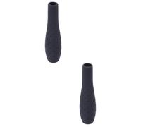 MAGICLULU 2pcs Silicone Stylus Grip Protective Cover Black Case Holder Compatible with Tablet Pens for Touch Screen Use Stylus Protective Cover