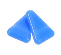 MAGICLULU 2pcs Silicone Tuning Fork Holder Triangle Base Protective Stand Tuning Fork Stabilizer Block Non-slip Musical Instrument Accessory for Secure Placement