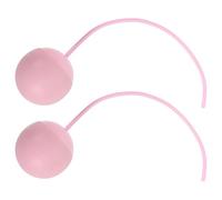 MAGICLULU 2pcs Skipping Rope Replacement Ball Cordless Weighted Jump Rope Accessories with Safe Tpr and Abs Material for Fitness Plan Indoor Workout
