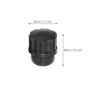 MAGICLULU 2pcs Small Sax Stopper Soprano Saxophone Plug Black Plastic with Unique Design and Craftsmanship, Safe to Use and Prevents Connecting Rod Deformation, for Saxophone Disassembly
