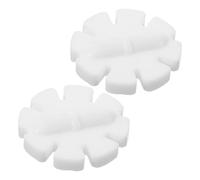 MAGICLULU 2pcs Snowflake Shape Magnetic Stirrer Bars Ptfe Coated Laboratory Magnetic Stirrer Mixers Easy Installation with Backup for Chemistry Applications