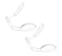 MAGICLULU 2pcs Soft Silicone Spectacle Bridge Nose Pads for Glasses and Sunglasses, Anti-Slip Eyeglass Nose Bridge Cushion Replacement for Comfortable Wear