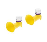 MAGICLULU 2pcs Sound Wave Demo Model Creative Teaching Prop for Eardrum Vibration Principles Lightweight Sturdy Educational Equipment for Science Experiments and Fun Learning