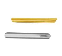 MAGICLULU 2pcs Stainless Steel Crumb Scraper Set for Restaurant Use with Clip Holder, Lightweight Food Scraper Cleans Desktop Crumbs on Many Occasions