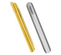 MAGICLULU 2Pcs Stainless Steel Food Crumb with Comfortable Grip Bread Dough Remover for Kitchen Sink and Tabletop Cleaning Lightweight Tool for Restaurant and Home Use