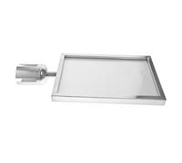 MAGICLULU 2pcs Steel Frame Sign Holder Floor Stand Poster Display for Stanchions Crowd Control Queue Barrier Signboard Sign Holder for Events