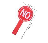 MAGICLULU 2pcs Student Interaction Paddles Classroom Participation Tools Lightweight Portable Foam Board Single Sided Design for Voting and Evaluations by Teachers and Students