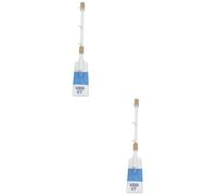 MAGICLULU 2pcs Sturdy Wooden Oar Paddle Coat Hangers 40cm Mediterranean Decor Hooks for Small Items Storage