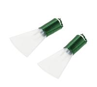 MAGICLULU 2pcs Suona Reed Mouth Attachment C Key Plastic Replacement Suona Mouthpieces Reeds with Storage Case for Professional Supplies