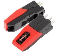 MAGICLULU 2pcs Universal Turntable Stylus Needle Replacement for Record Player Phonograph Cartridge with Aluminum Rod Compatible with Vinyl Players