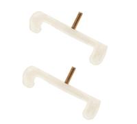 MAGICLULU 2Pcs Universal Violin Shoulder Rest Replacement Pads with Non-Slip Feet for 1/4-1/8 Size Violin, Comfortable Instrument Support Accessory for Orchestral Strings